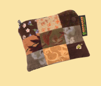 Do It Again Recycled Corduroy Coin Purse - HalfMoonMusic