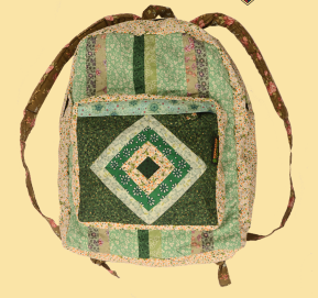 Tour Daze Diamond Patchwork Backpack - HalfMoonMusic