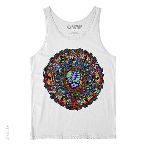Mens Grateful Dead Celtic Mandala Tank Top - HalfMoonMusic