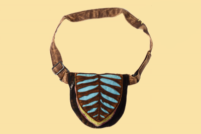 Leaf Ripple Hip Riding Fanny Pack - HalfMoonMusic