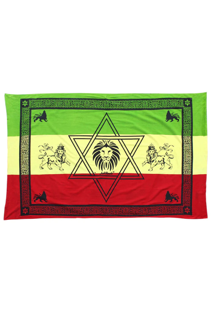 Jahroots Reggae Rasta Tapestry - HalfMoonMusic
