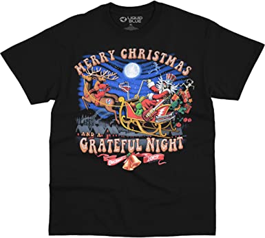 Mens Grateful Dead Steal Your Sleigh T-shirt - HalfMoonMusic