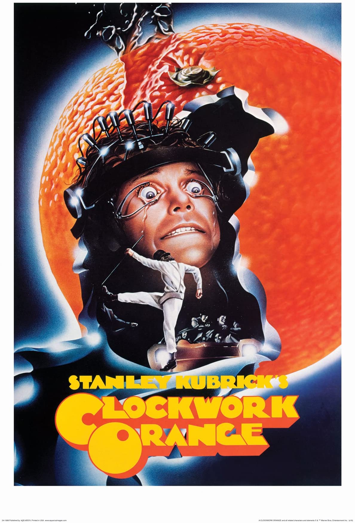 A Clockwork Orange One Sheet Poster - HalfMoonMusic
