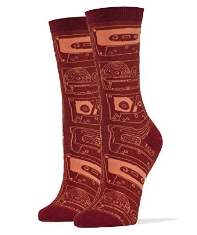 Women's Old Skool Socks - HalfMoonMusic