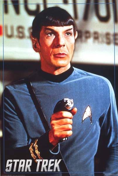 Star Trek - Spock Poster - HalfMoonMusic