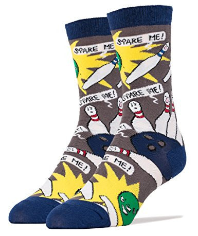 Men's Spare Me Socks - HalfMoonMusic