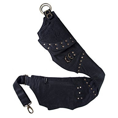 Cotton Lacey Weekender Belt Bag - HalfMoonMusic