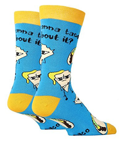 Men's Taco Bout It Socks - HalfMoonMusic