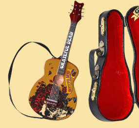 Grateful Dead Guitar With Case Christmas Ornament - HalfMoonMusic