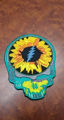 Grateful Dead Sunflower SYF Patch - HalfMoonMusic