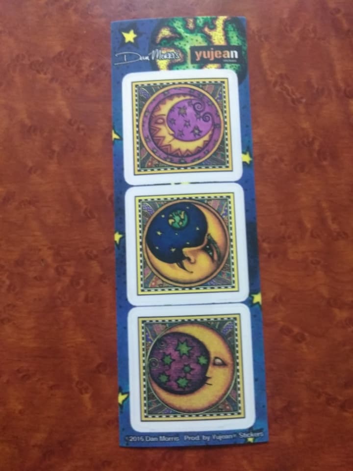 3 Moons Multi-Pack Sticker - HalfMoonMusic