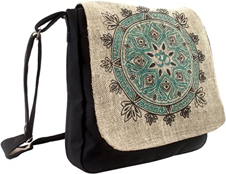 Om Mandala Messenger Bag - HalfMoonMusic