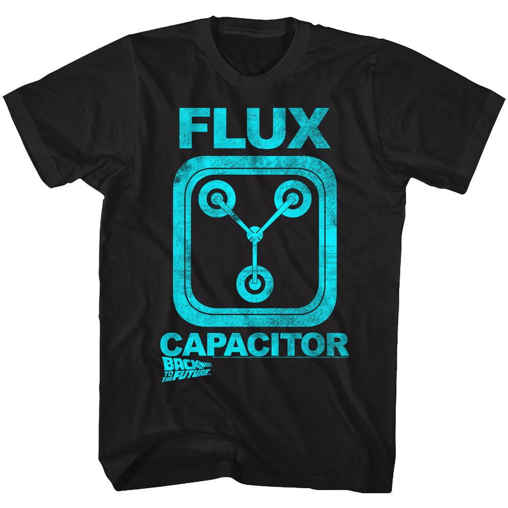 MENS BACK TO THE FUTURE FLUX T-SHIRT - HalfMoonMusic