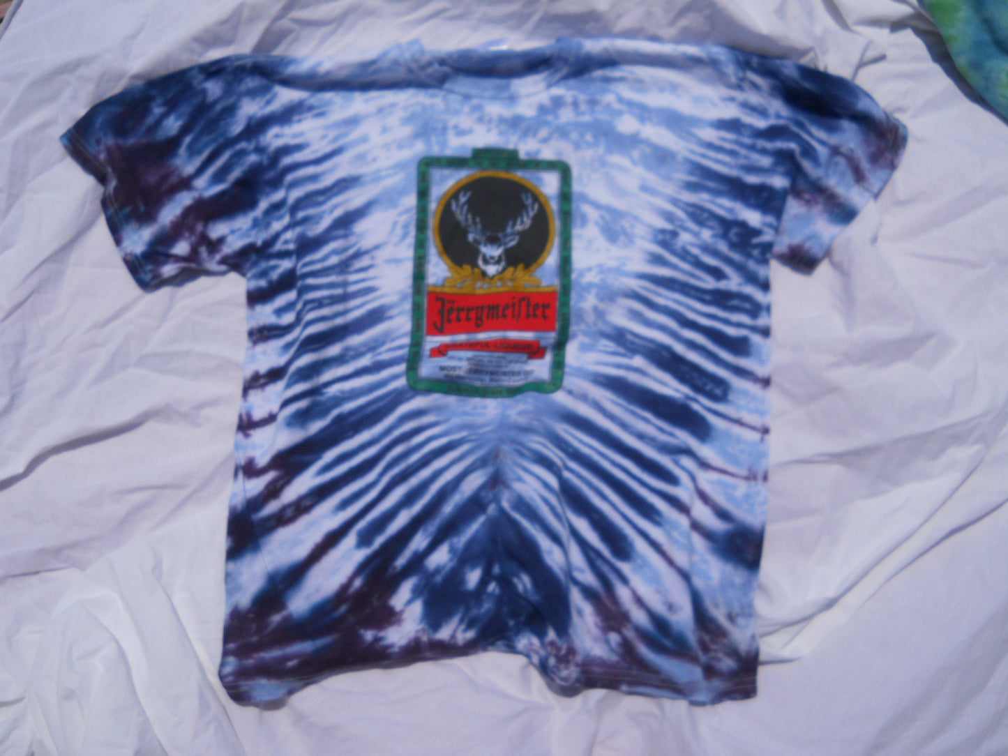 Grateful Dead Jerrymeister Tie Dye T-Shirt - HalfMoonMusic