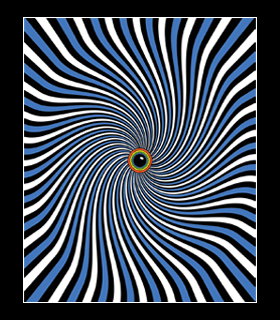 Whirlpool Black Light Reactive Tapestry - HalfMoonMusic