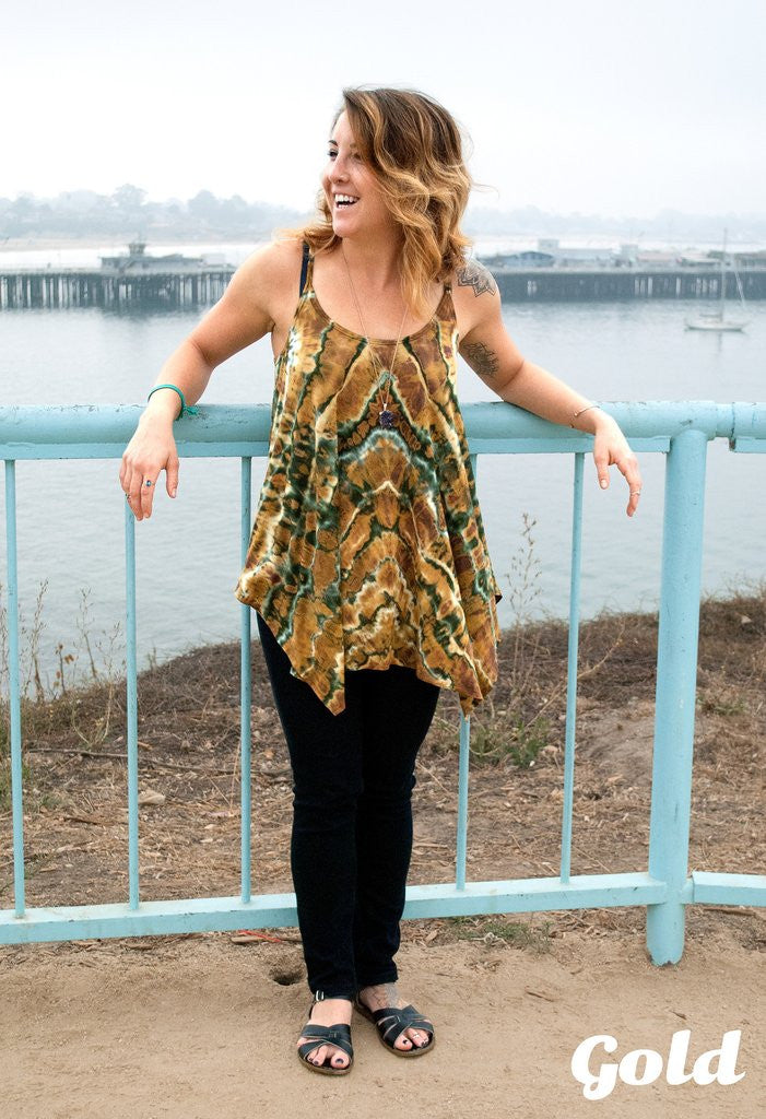 Women's Tie Dye Endless Summer Top - HalfMoonMusic
