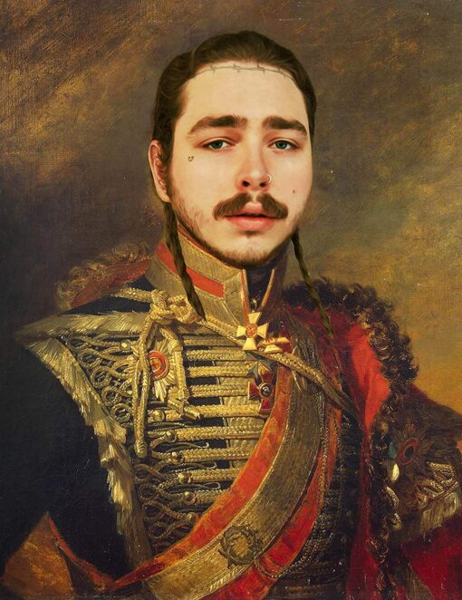 11x17 Post Malone Uniform Countertop Poster - HalfMoonMusic