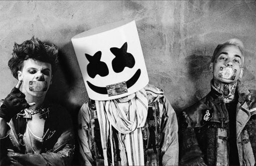 11x17 Marshmello & Youngblood Countertop Poster - HalfMoonMusic