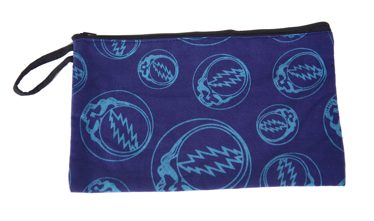 Cotton Grateful Dead Coin Purse - HalfMoonMusic