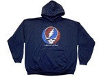Grateful Dead Steal Your Face Navy Hoodie - HalfMoonMusic