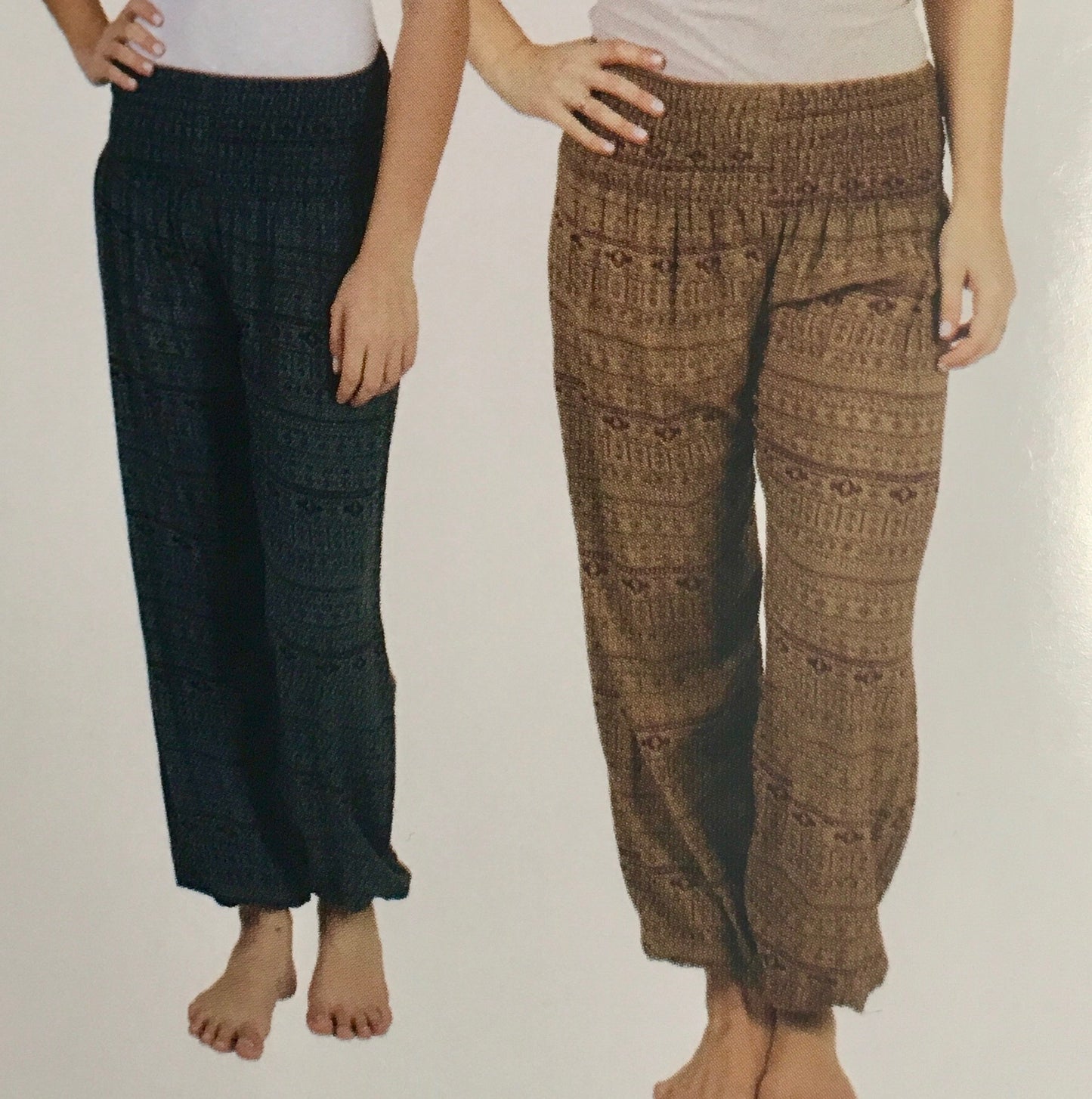 Womens Sunday Stroll Cotton Pants - HalfMoonMusic