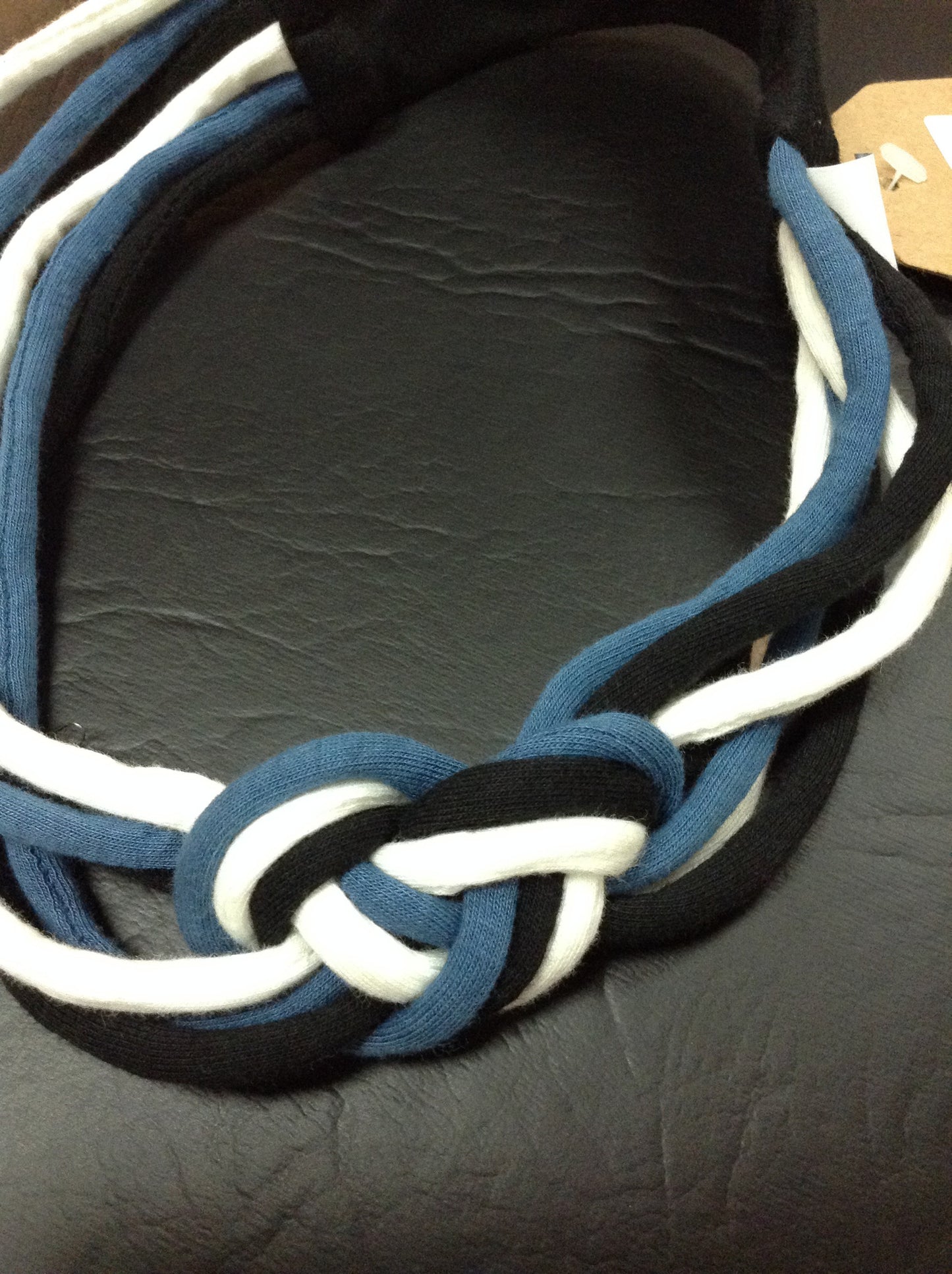 Stripe Knot Headband - HalfMoonMusic