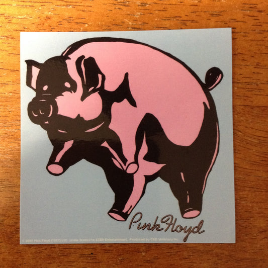 Pink Floyd Pig Sticker - HalfMoonMusic
