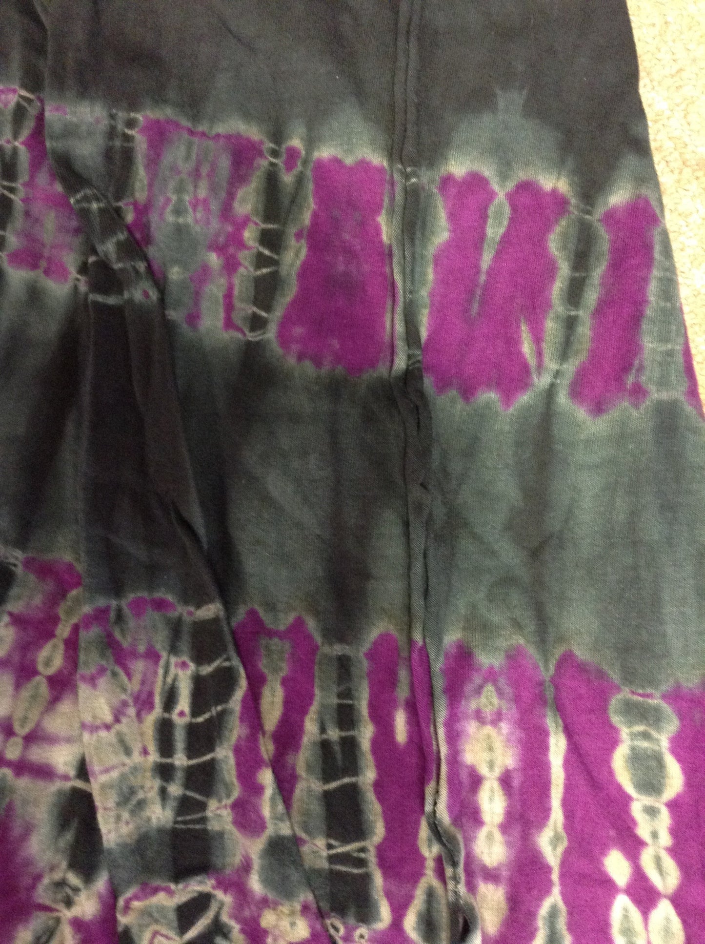 Tye-Dye cotton Pants - HalfMoonMusic