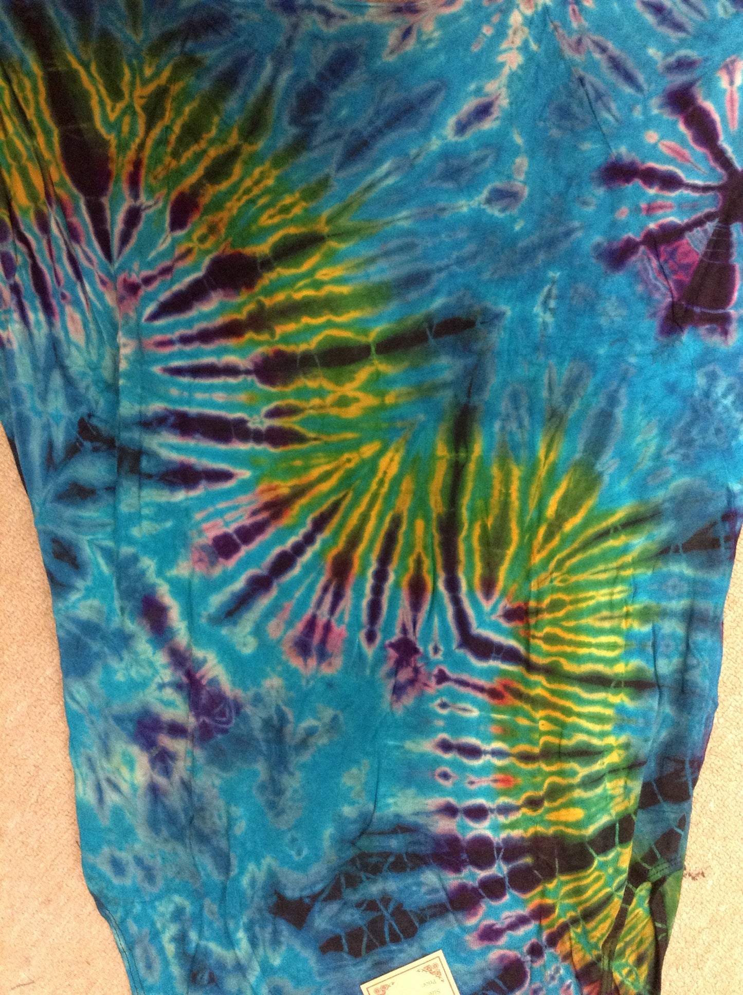 Tie-Dye Tank Top Fairy Dress - HalfMoonMusic