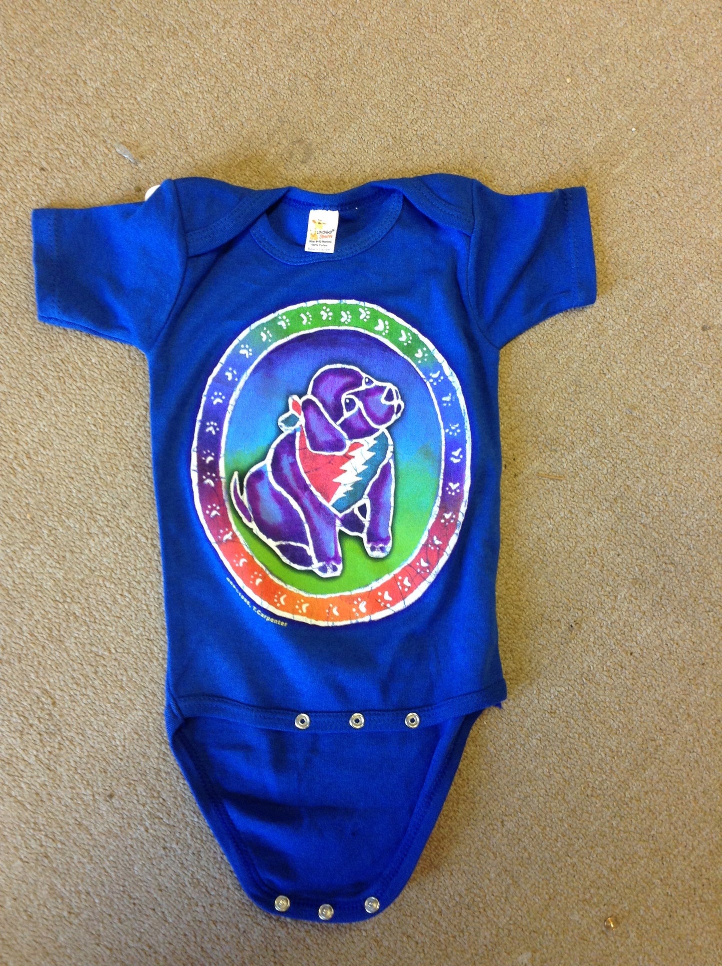 Infant-puppy Onesie - HalfMoonMusic
