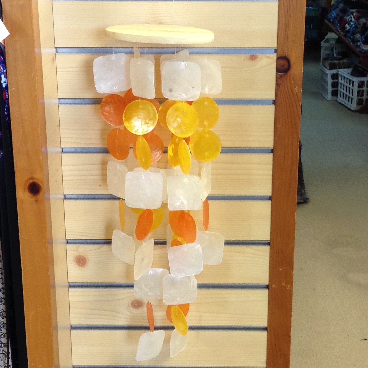 Capiz Shell Chimes - HalfMoonMusic
