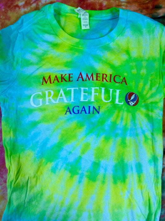 Ladies Make America Grateful T-Shirt - HalfMoonMusic