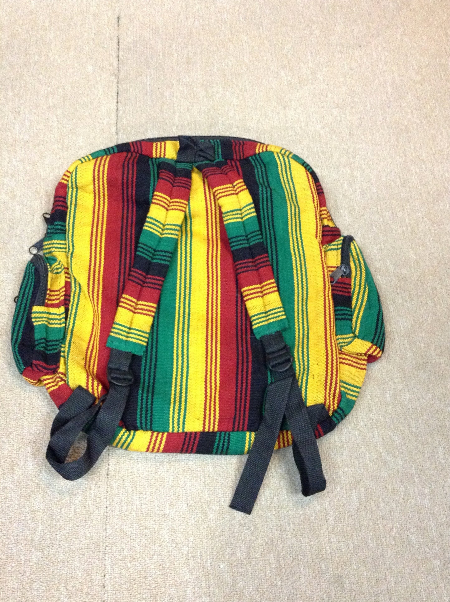 Reggae Awakening Rasta Backpack - HalfMoonMusic
