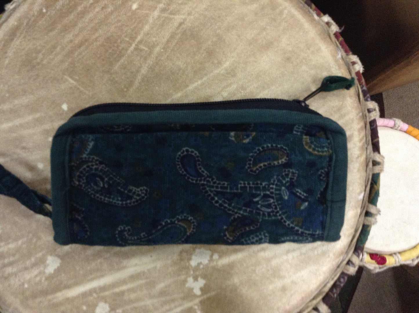 Corduroy Multi Pocket Wallet W/ Patch - HalfMoonMusic