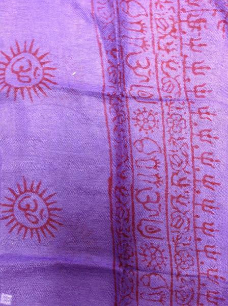 Om Shanti Scarf - HalfMoonMusic