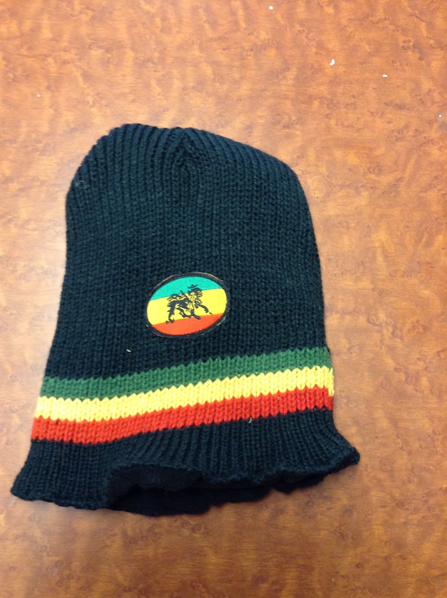 Rasta Lion Of Judah Beanie - HalfMoonMusic