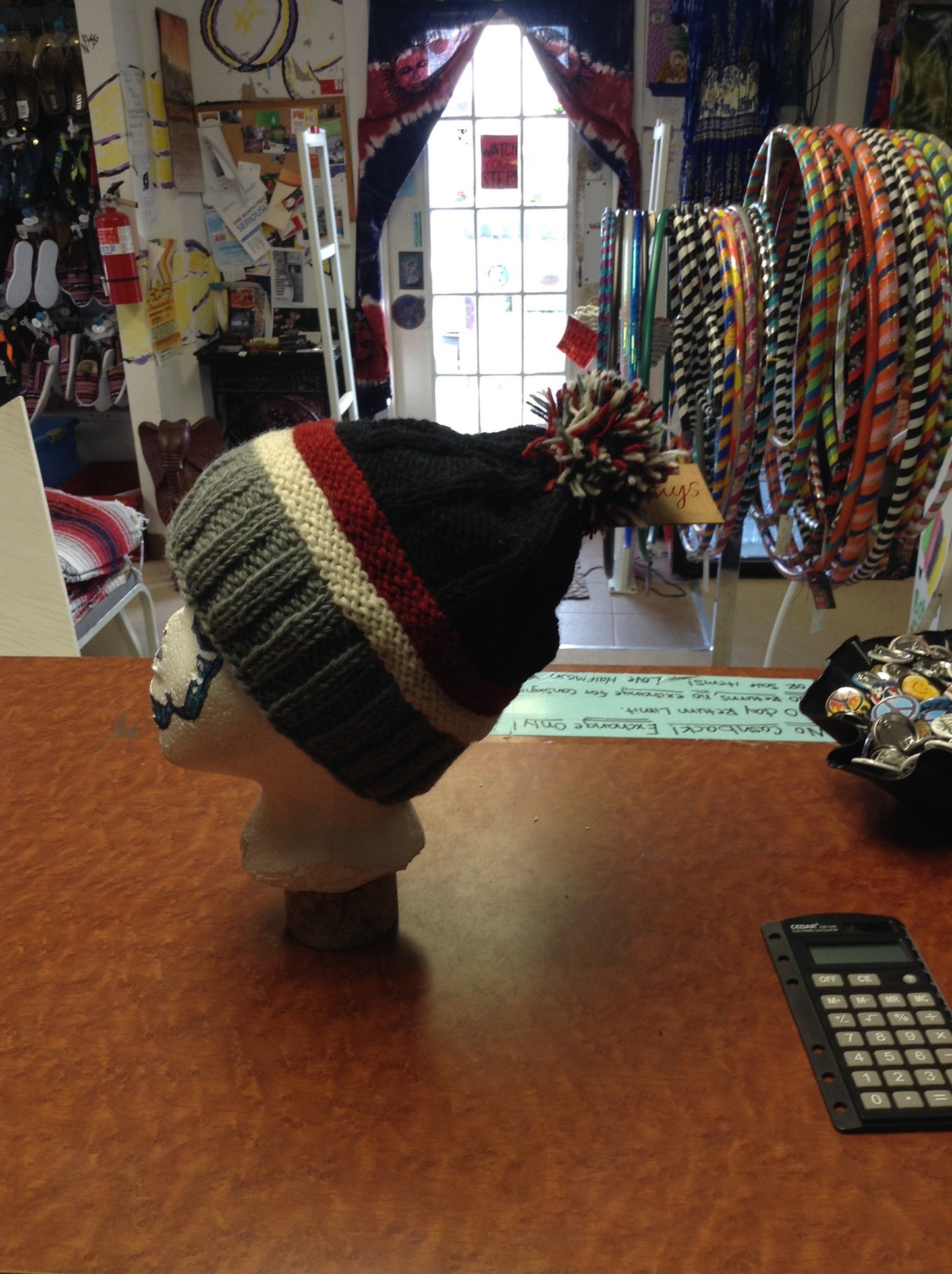 Day And Night Knitted Beanie - HalfMoonMusic