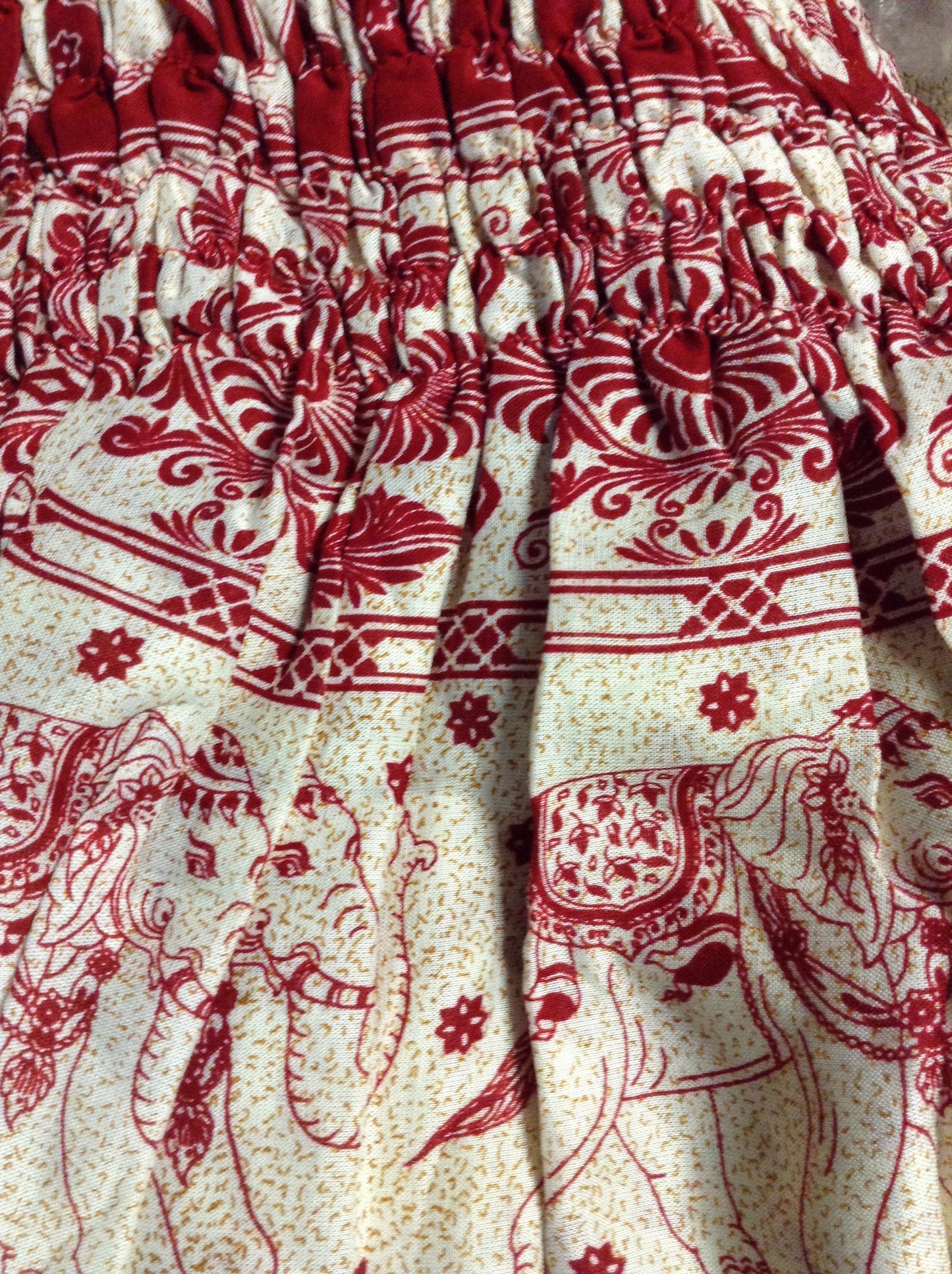 Womens Long Elephant Skirt - HalfMoonMusic