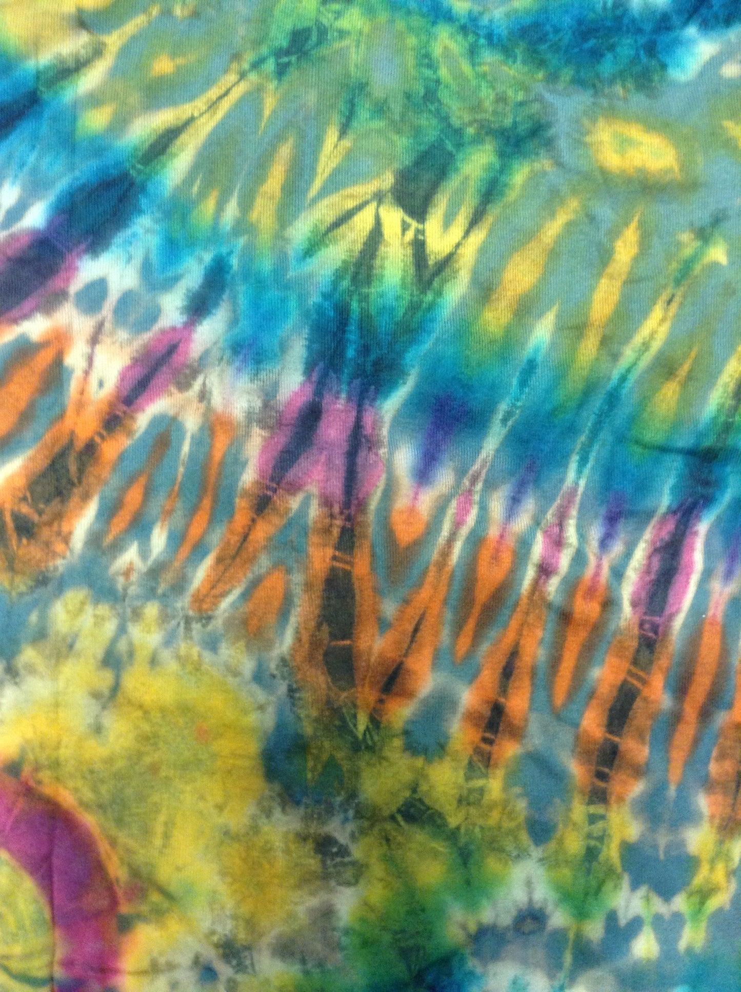 Womens Spandex Tie Dye Jacket - HalfMoonMusic