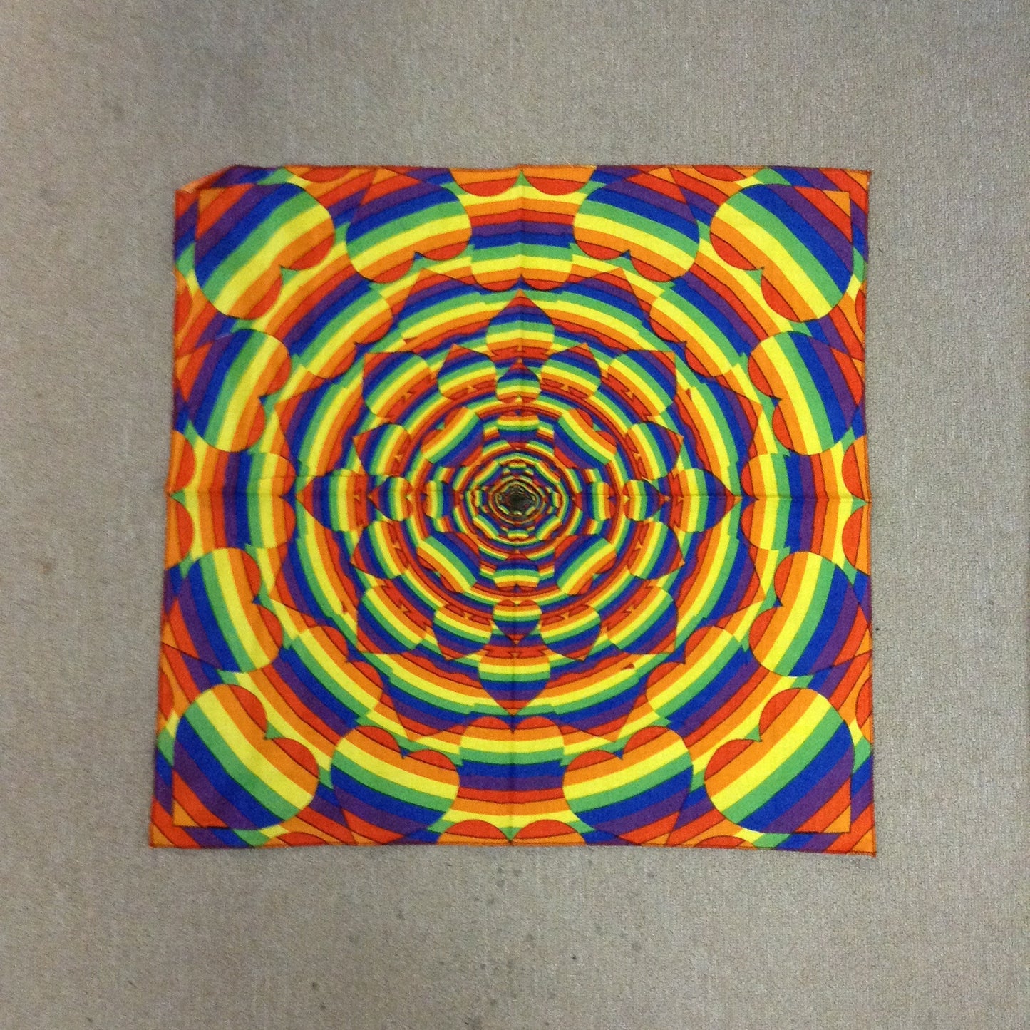 Rainbow Connection Hearts Bandana - HalfMoonMusic