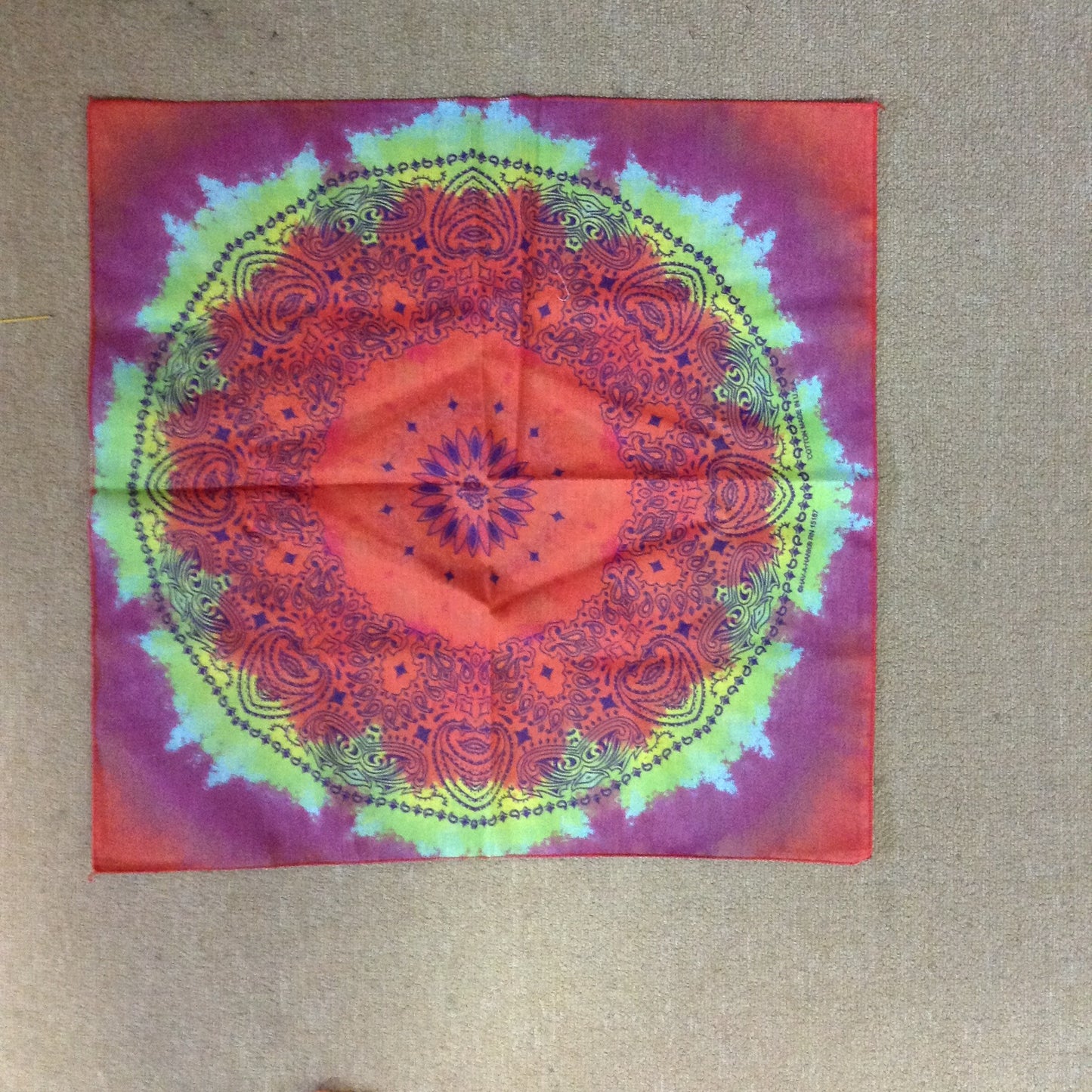 Kaleidoscope Bandana - HalfMoonMusic
