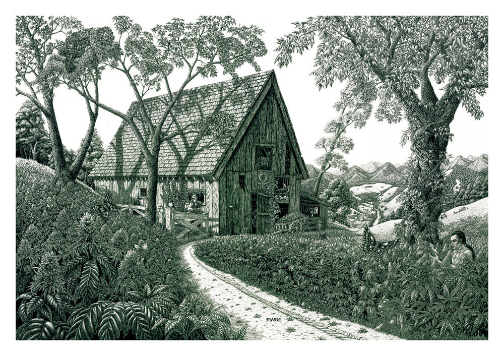 Tom Masse Field of Dreams Poster - HalfMoonMusic