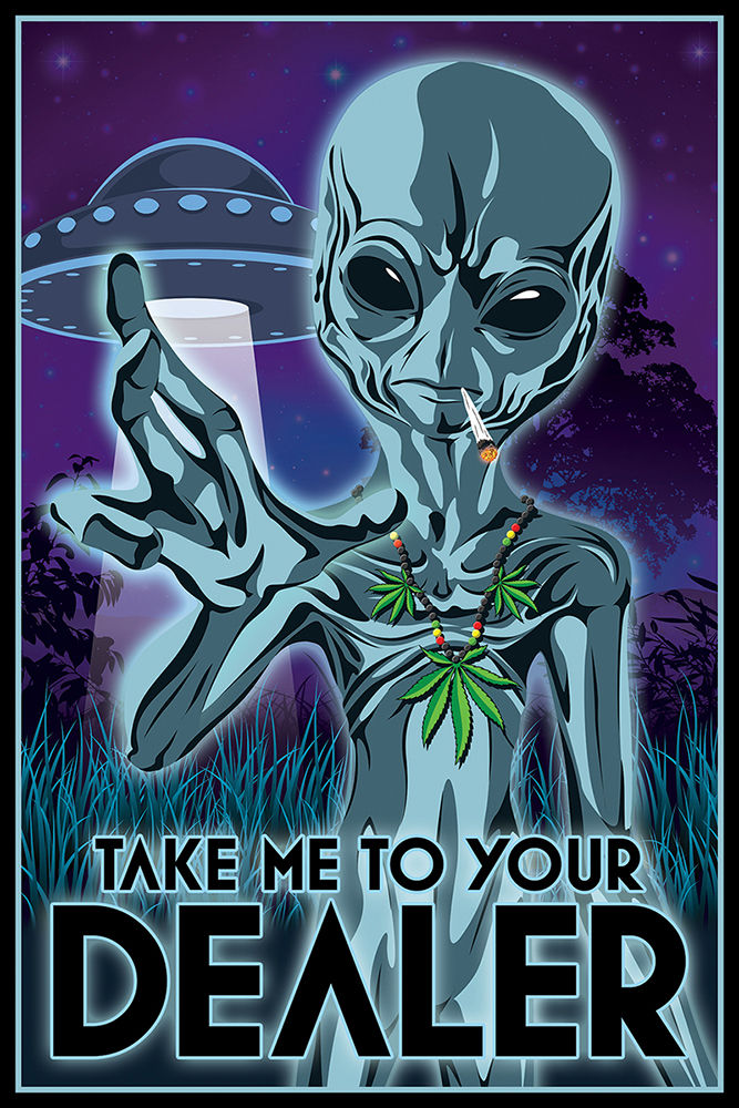 Take Me To Your Dealer Poster - HalfMoonMusic