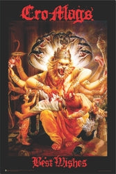 Cro-Mags Best Wishes Poster - HalfMoonMusic