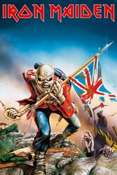 Iron Maiden The Trooper Poster - HalfMoonMusic