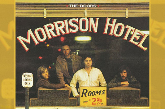 Morrison Hotel Poster - HalfMoonMusic