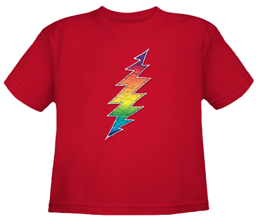 Grateful Dead Youth Bolt T Shirt - HalfMoonMusic