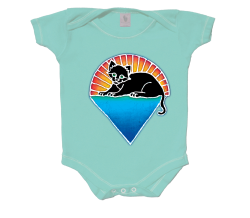 Kittens Under the Stars Onesie - HalfMoonMusic