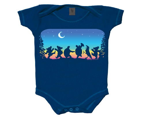 Grateful Dead Infant Moondance Onesie - HalfMoonMusic