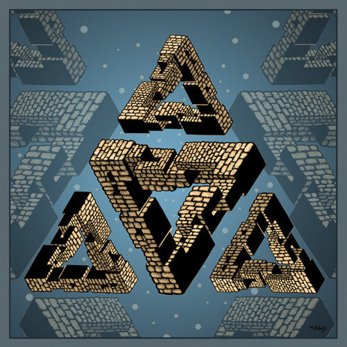 Pyramid Mike DuBois Art Print - HalfMoonMusic